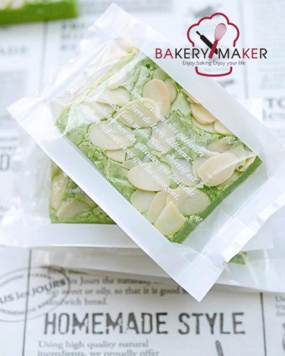 ถุงซีลขยายข้าง สีขาวพิมพ์ลาย