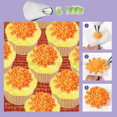 หัวบีบดอกเบญจมาศ 1 ชิ้น