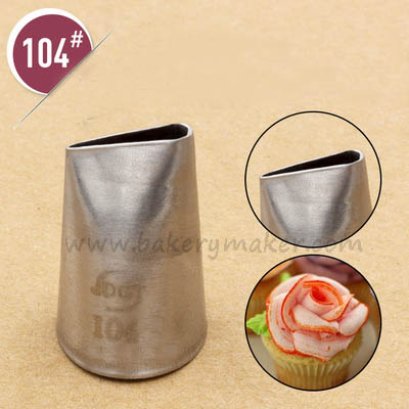 no.104 หัวบีบกุหลาบ 1 ชิ้น