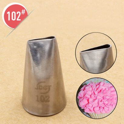 no.102 หัวบีบกุหลาบ 1 ชิ้น