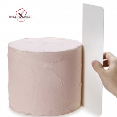 พลาสติกปาดครีม plastic cake scraper