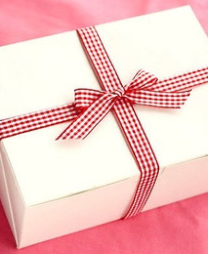 ริบบิ้นลายสก็อตแดง 2 ขนาด