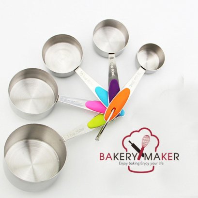 ชุดถ้วยตวงสแตนเลส 5 ขนาด