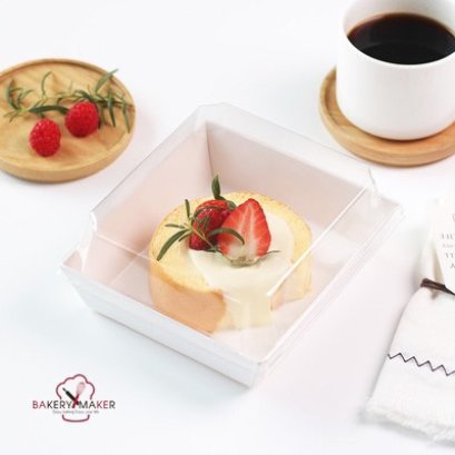 Snack Box สีขาว 9 x 9 ซม.