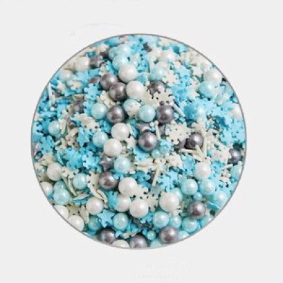 น้ำตาลตกแต่ง Snowflake10 - 12 กรัม