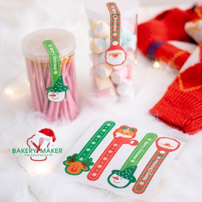 สติกเกอร์คาด X&#039;mas  24 ดวง