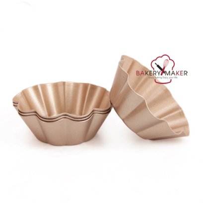 เซ็ทถ้วยทาร์ต 4 ใบ Teflon Chefmade