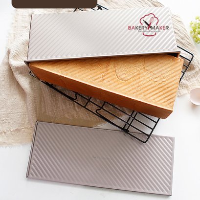 พิมพ์ขนมปังพร้อมฝา 1000 กรัม Toast Teflon Chefmade