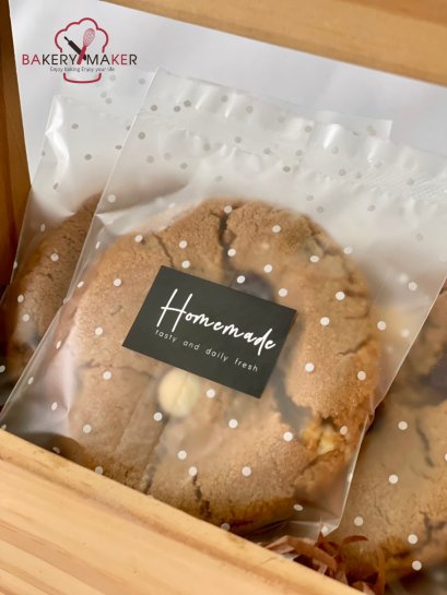 ถุงซีล ขุ่นลายจุด 4 ขนาด