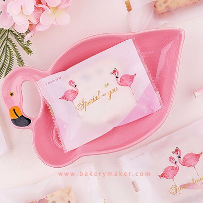 ถุงซีล ลาย Flamingo 50 ใบ