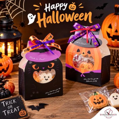 กล่องกระดาษ Halloween คละ 2 ลาย (6 ใบ)