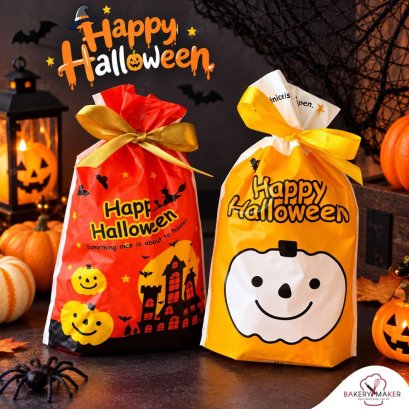 ถุงโบว์รูด Happy Halloween