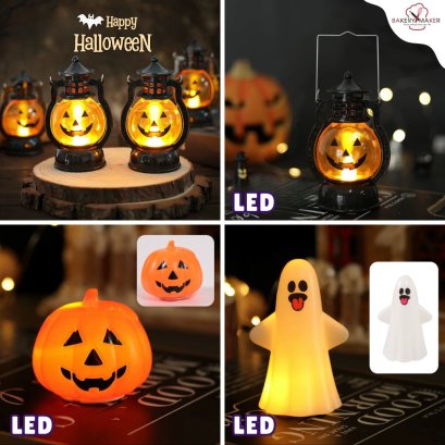 Holloween ของตกแต่งพร้อมไฟ LED 1 ตัว