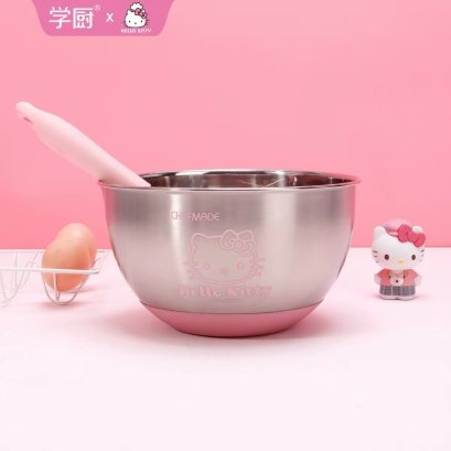 โถผสมสแตนเลสคิตตี้ Hello Kitty Mixing Bowl