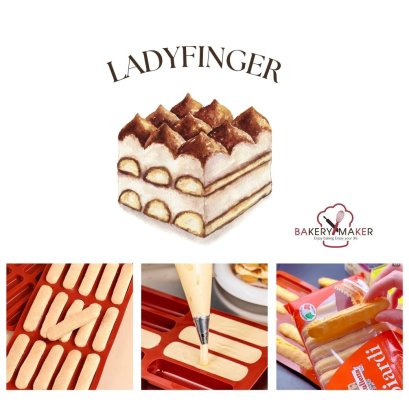 พิมพ์ซิลิโคนเลดีฟิงเกอร์ 15 ช่อง Ladyfinger