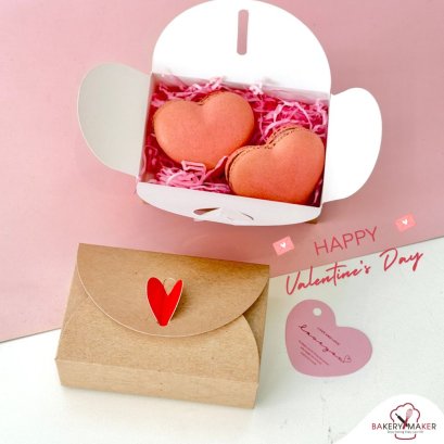 กล่องกระดาษ Mini heart Valentine10 ใบ