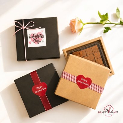 กล่องช็อคโกแลตนามะ ไม่มีลาย Nama Chocolate 5 ใบ