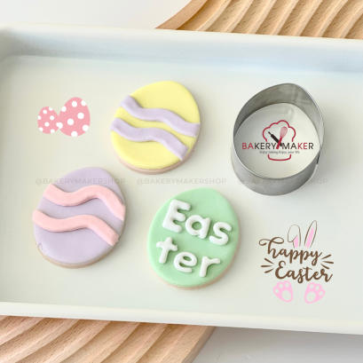 พิมพ์กดคุ้กกี้ไข่อีสเตอร์ easter egg