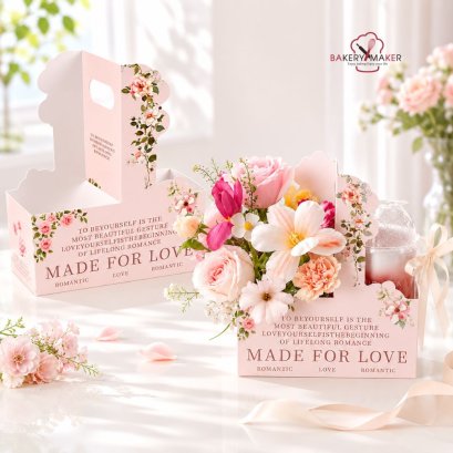 กล่องหิ้ว 2 ช่อง Made For Love 10 ใบ