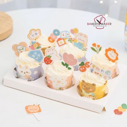 ป้ายกระดาษ Nice day 28 ชิ้น คละแบบ