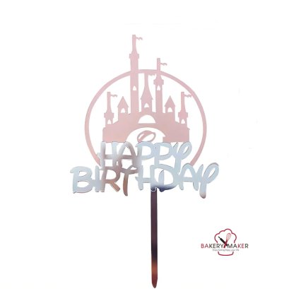 ป้ายปักเค้ก HBD (Disney) 1 ชิ้น