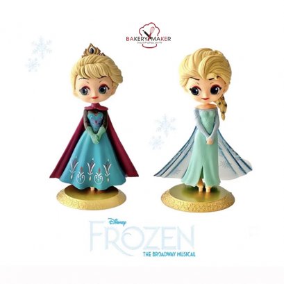 ตุ๊กตาตกแต่งเค้กเอลซ่า Frozen 1 ตัว
