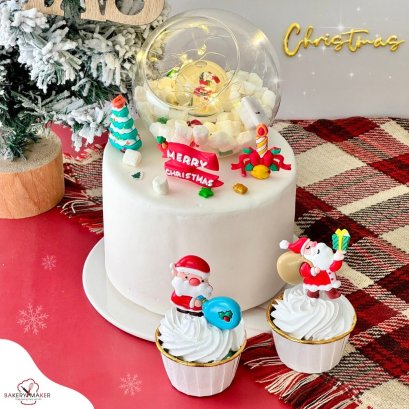 Snow Globe Set เซ็ทตกแต่งเค้ก