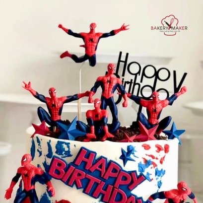 Spriderman เซ็ทโมเดลสไปเดอร์แมน 7 ตัว