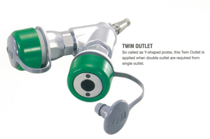 Twin Outlet & Adapter