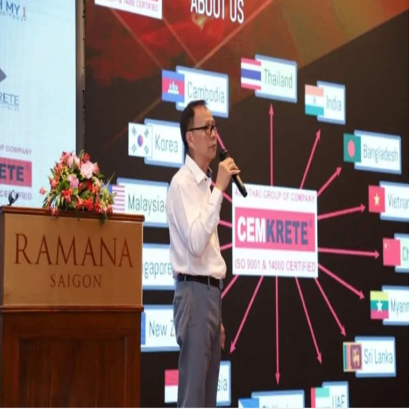 High Quality Concrete Floors Seminar in Vietnam