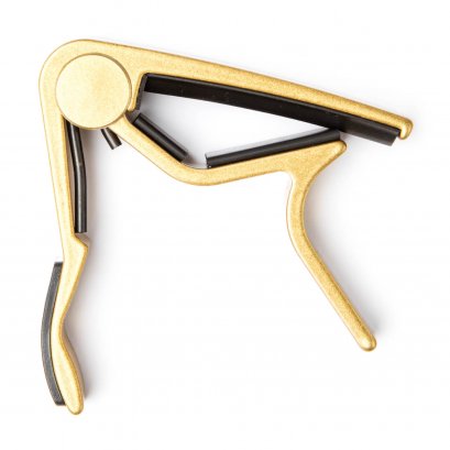 Dunlop 83CG Acoustic Curved Trigger Capo, Gold