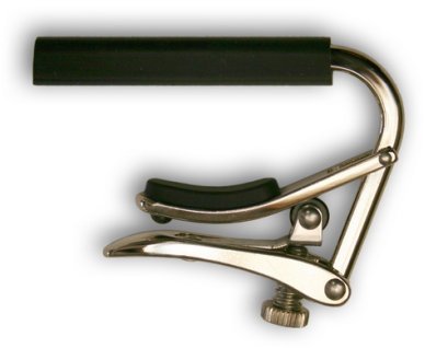 Shubb Standard Capo for Nylon String Guitar - C2 Polished nickel