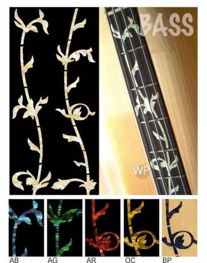 TREE OF LIFE Inlay Sticker for BASS
