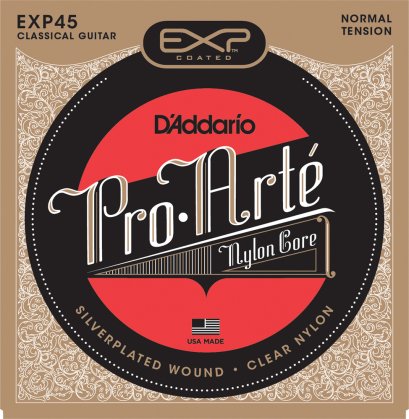 D’Addario EXP45 Coated Classical strings Normal Tension