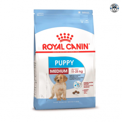 Royal Canin Medium Puppy อาหารลูกสุนัข ขนาดกลาง อายุ 2-12 เดือน 1kg.