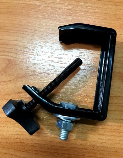 Clamp C เหล็กสีดำ