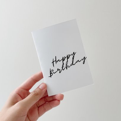 การ์ดวันเกิด Happy Birthday Card