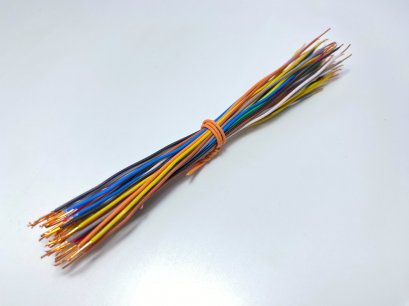 Jumper Wire 10cm. คละสี มัดละ 20 เส้น