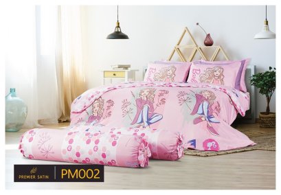 Premier Satin ชุดผ้าปูที่นอนลายบาร์บี้ ( Barbie )