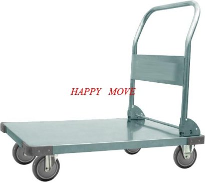 Xe đẩy inox 304 gấp gọn 300kgs - Happy Move