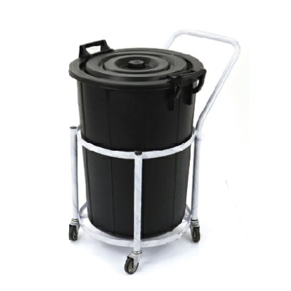 Xe đẩy thùng rác khung thép (không kèm thùng) - Happy Move