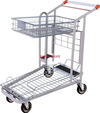 Xe đẩy h&agrave;ng cỡ vừa cho cửa h&agrave;ng b&aacute;n lẻ 150kg - Happy Move