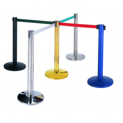 cột chắn inox dây căng