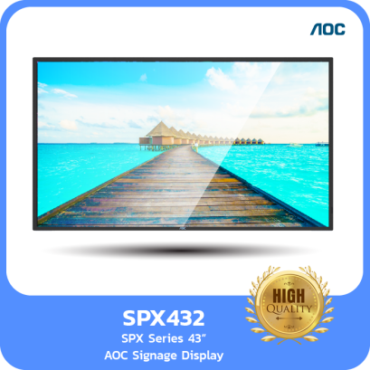 SPX432 SPX Series 43” AOC Signage Display