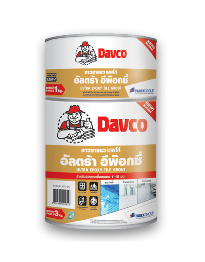 กาวยาแนว Davco Ultra Epoxy, 4 kg/set (A+B)