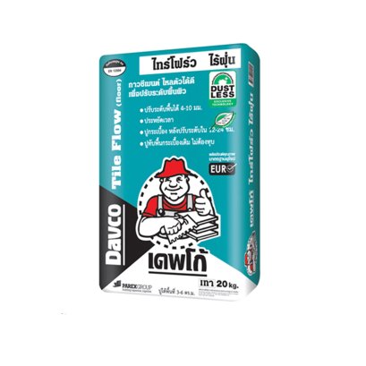 Davco Tile Flow (Floor) Dustless, 20 kg/bag 