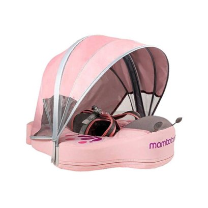 MAMBOBABY ห่วงอกลอยน้ำพร้อมที่บังแดด รุ่น B503-21W (3-24m)