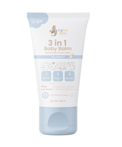 Bebe Roo บาล์มทาผิวหลังยุงกัด 30g.(0m+)