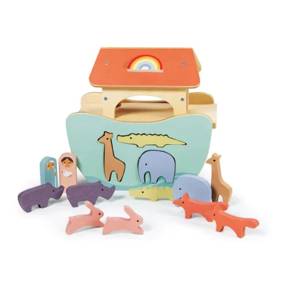 TENDER LEAF TOYS เรือโนอาห์น้อย Little Noah's Ark (2y+)