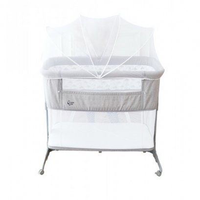 SNOW OWL BABY BEDSIDE CRIB  ALL IN ONE